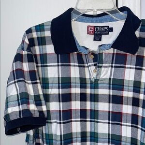 Vintage Chaps by Ralph Lauren Men’s Plaid Polo